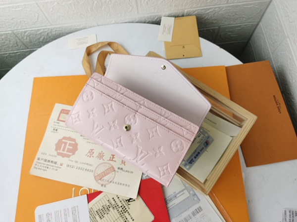 LVコピーウォレット細部ディテール